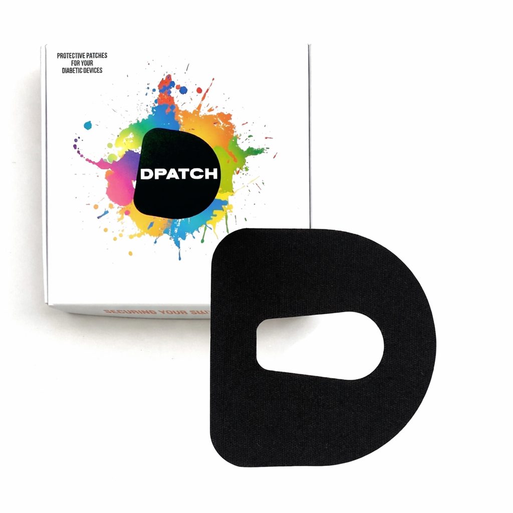 Patch sensore CGM ovale con ritaglio liscio Dexcom G6 monocolore