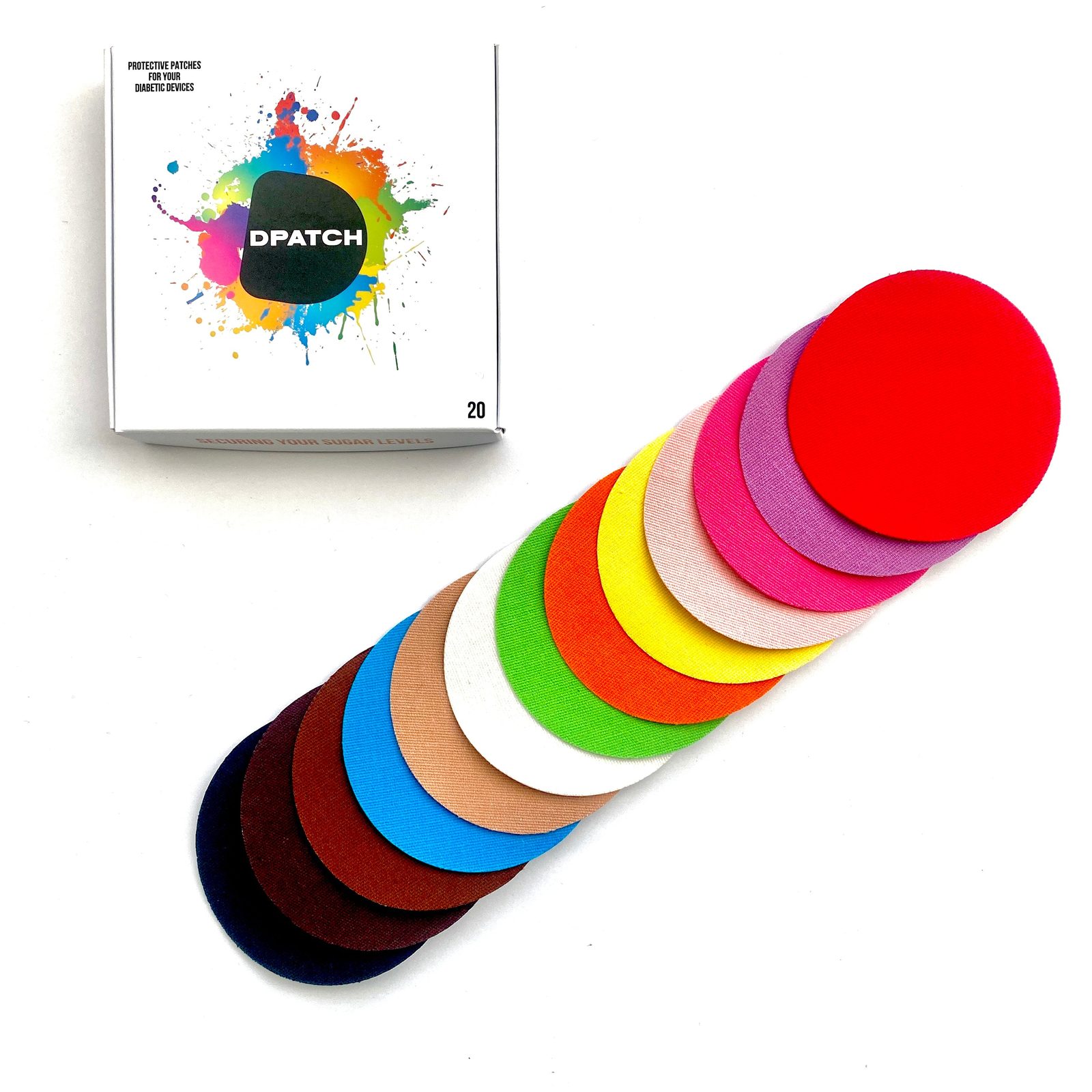 Toppa CGM Freestyle Libre 3 – COTONE – Confezione personalizzata (scegli i tuoi colori) | Patch D