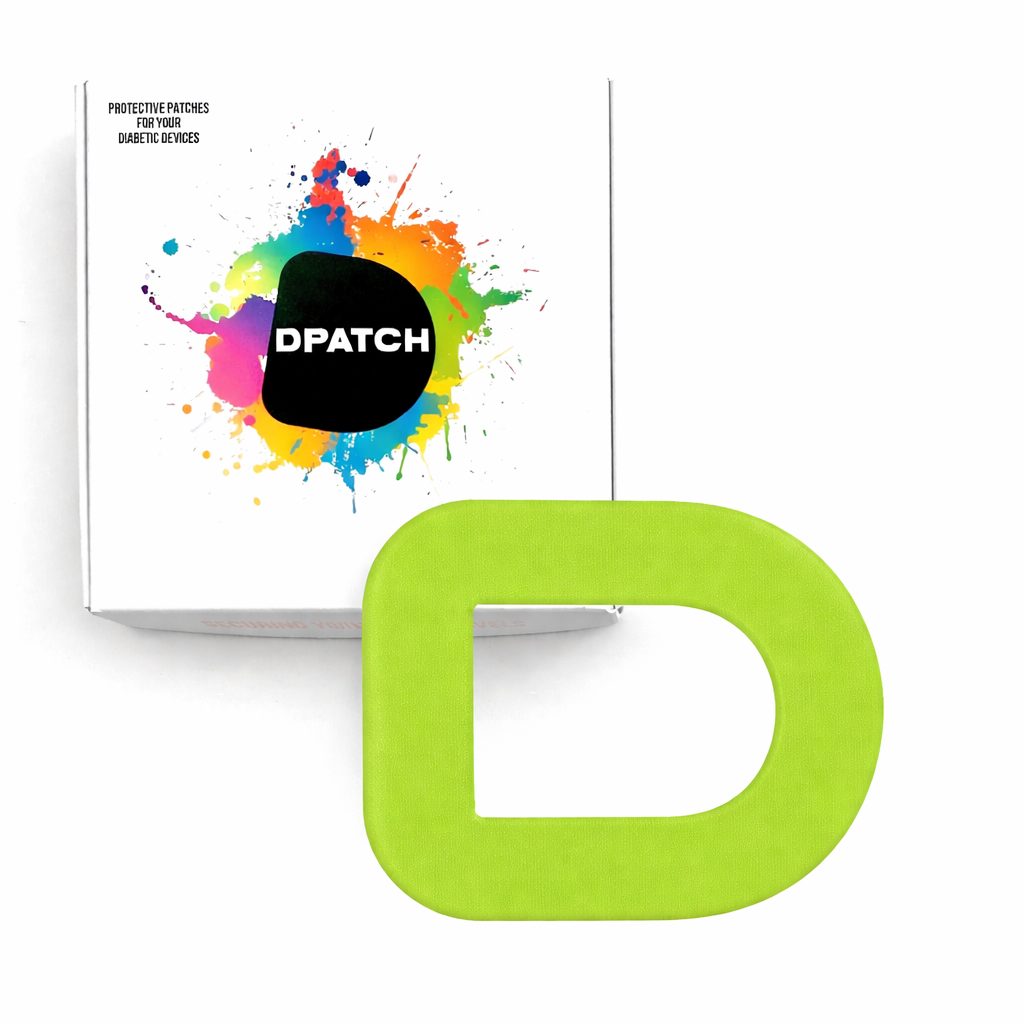 D Patch Omnipod patch pod lisci monocolore